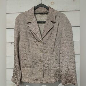 Croft and Barrow Elegant Textured Women's Jacket in size medium .